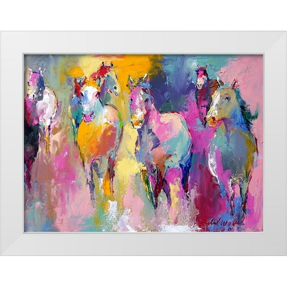 Wallich, Richard 32x25 White Modern Wood Framed Museum Art Print Titled - Wild