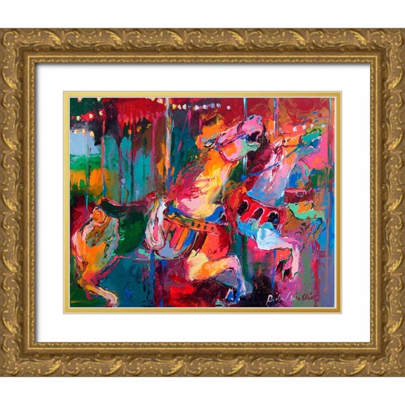 Wallich, Richard 32x26 Gold Ornate Wood Framed with Double Matting Museum Art Print Titled - Artcar 4