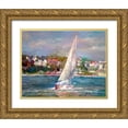 thumbnail image 1 of Wallich, Richard 32x26 Gold Ornate Wood Framed with Double Matting Museum Art Print Titled - artsail, 1 of 4