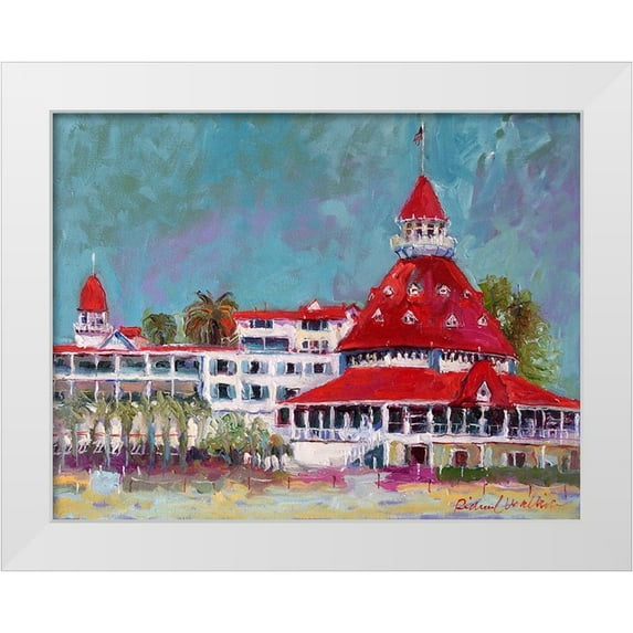 Wallich, Richard 32x26 White Modern Wood Framed Museum Art Print Titled - Delaware