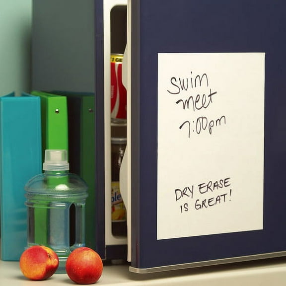 Wallies Peel & Stick Dry Erase Panels 9"X12" 2/Pkg-White