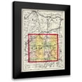 thumbnail image 1 of Walling 14x18 Black Modern Framed Museum Art Print Titled - Branch Michigan - Walling 1873, 1 of 5