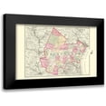 thumbnail image 1 of Walling 18x13 Black Modern Framed Museum Art Print Titled - Rockingham New Hampshire - Walling 1877, 1 of 5