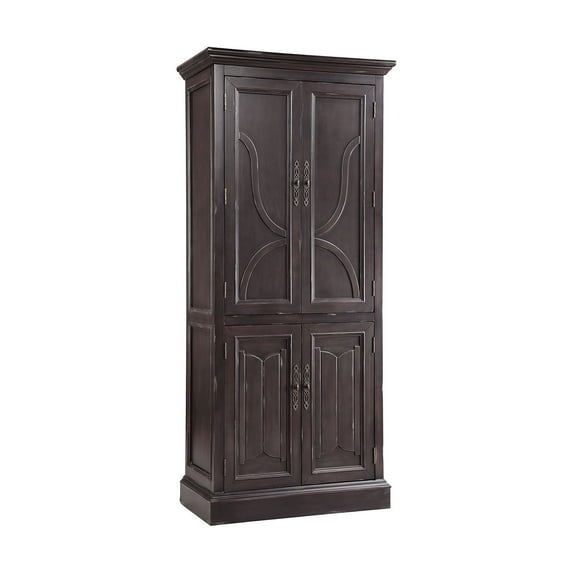 Wallis Cabinet in Black Merlot