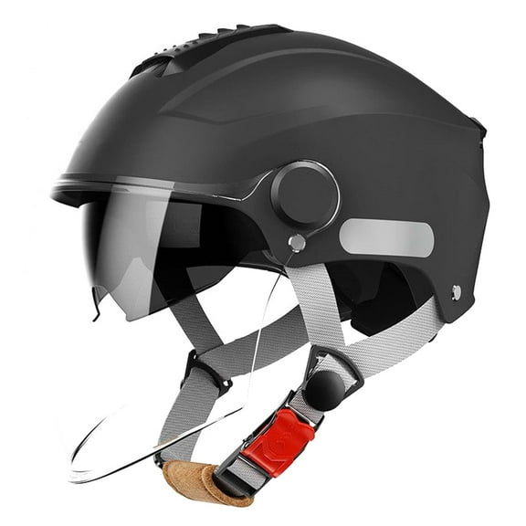 Wallke Adult Bike Helmet with USB Rechargeable LED Back Light, Size 54-62 cm for Riders, Adjustable Straps, Interior Padding, Removable Goggle, Mountain Offroad Bicycle Helmets for Men Women Cycling