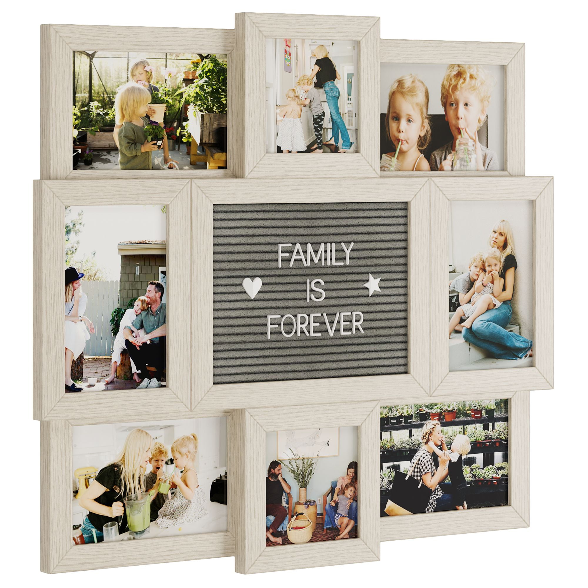 SONGMICS Collage Picture Frames, 4x6 Picture Frames Collage for Wall Decor,  10 Pack Photo Collage Frame for Gallery, Multi Family Picture Frame Set