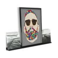 thumbnail image 1 of Wallniture Denver 46" Floating Picture Ledge Wall Shelf Hanging Bookshelf Modern Decor Vinyl Record Storage, Black, 1 of 9