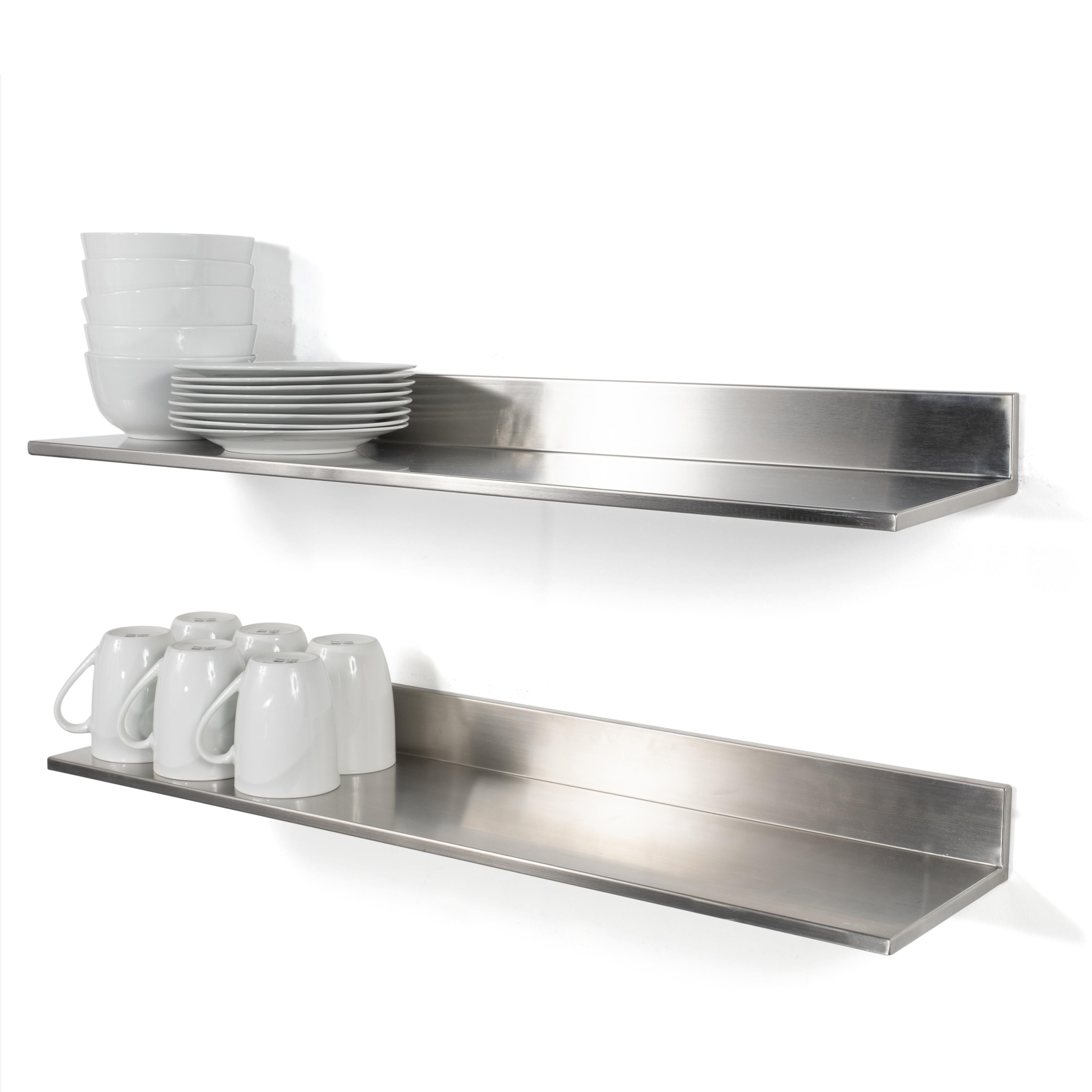 Stainless Steel Kitchen Shelves - Foter