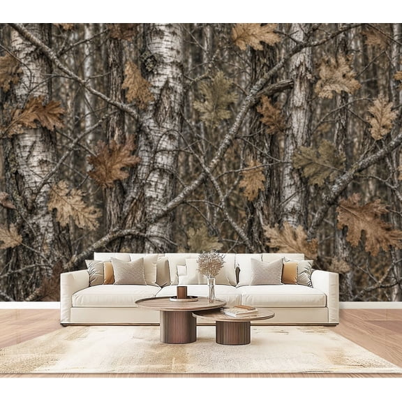 Pvc Leaves Elegant Magnolia Tree Branch Birds Vintage Chinoiserie botanical Peel ...