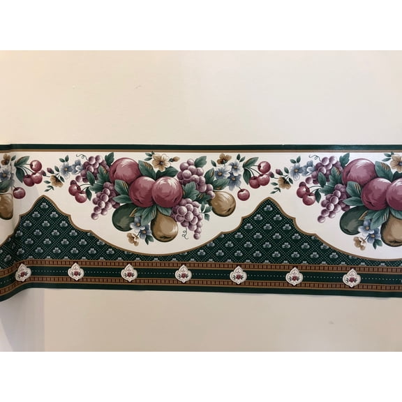 Wallpaper Border 58/4679 Fruit and Flowers Peel and Stick
