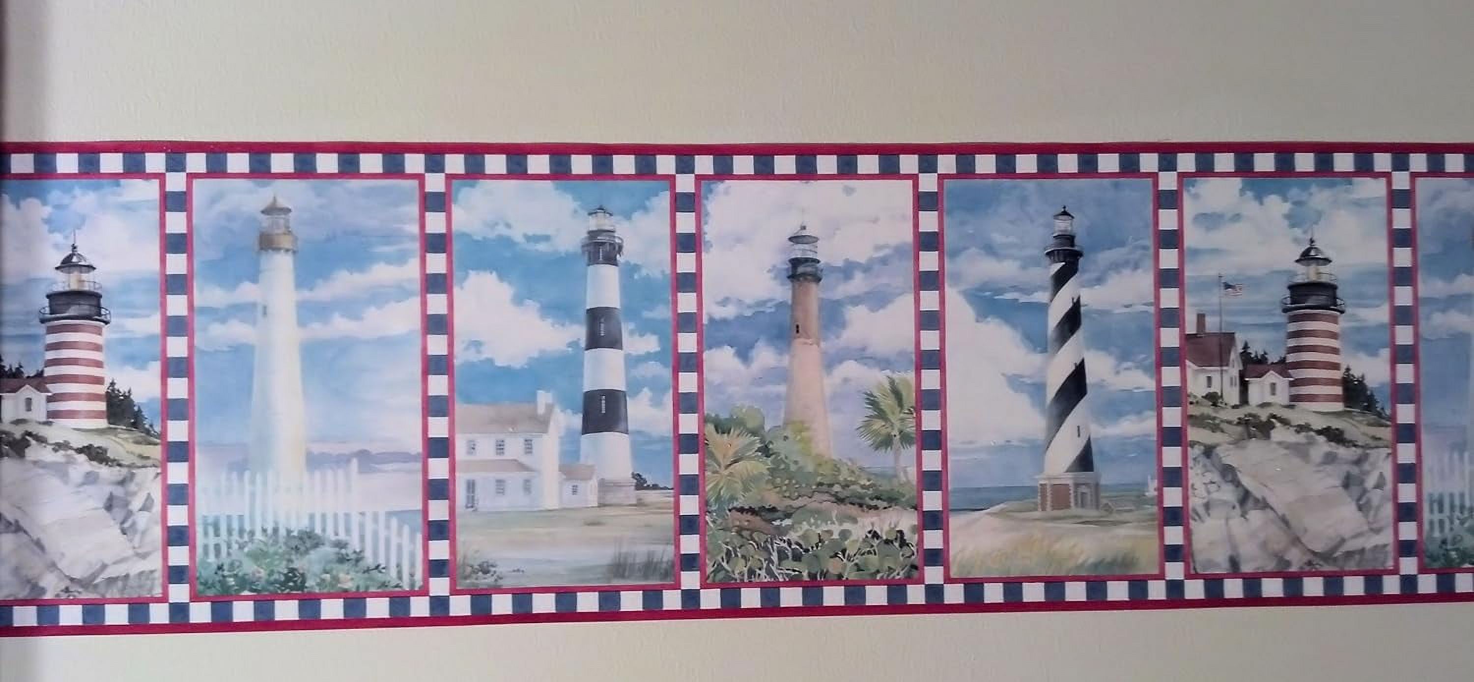 Wallpaper Border Lighthouse Theme