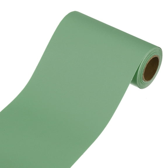 Wallpaper Border, Peel and Stick Wallpaper Borders, 3.9" x 196" Self Adhesive Mirror Frame Trim for Bedroom, Green
