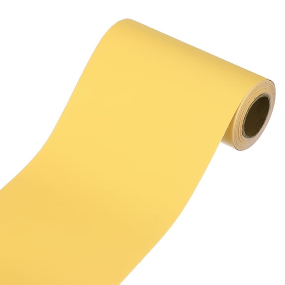Wallpaper Border, Peel and Stick Wallpaper Borders, 3.9" x 196" Self Adhesive Mirror Frame Trim for Bedroom, Yellow