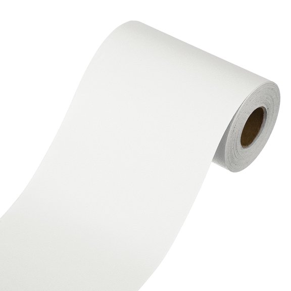 Wallpaper Border, Peel and Stick Wallpaper Borders, 3.9" x 393" Self Adhesive Mirror Frame Trim for Bedroom, White