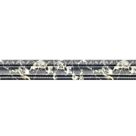 Wallpaper Border Self Adhesive Removable Waterproof Peel and Stick Wall Edging Mirror Framing Bathroom Décor Harlik