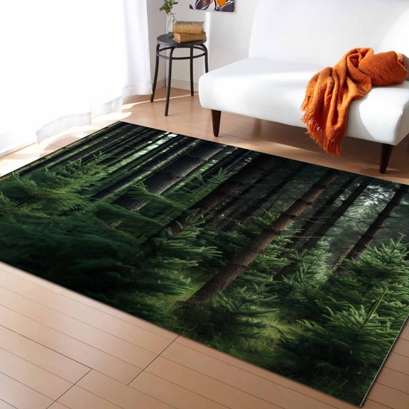 Wallpaper Forest Tree Autumn Carpet For Home Living Room Bedroom Bedside r Large Area Rug Teen Room r Carpet