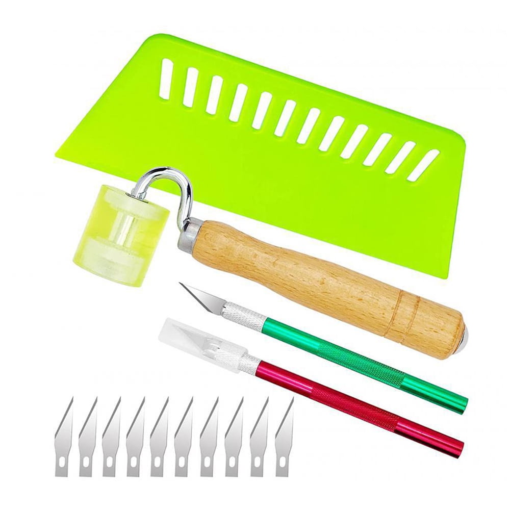 Wallpaper Installation Kit Smoothing Brush Tool Plastic Drum