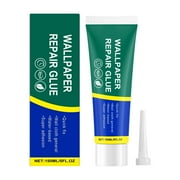 Wallpaper Repair Glue Quick Fix Adhesive for Wall Damage, Super Strong Bond, Easy Application, 150ml Tube with Precision Nozzle