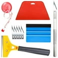 thumbnail image 1 of Wallpaper Smoothing Tool with 8 Inch Scraper for Contact Paper Adhesive Vinyl 10pcs/Pack, 1 of 7