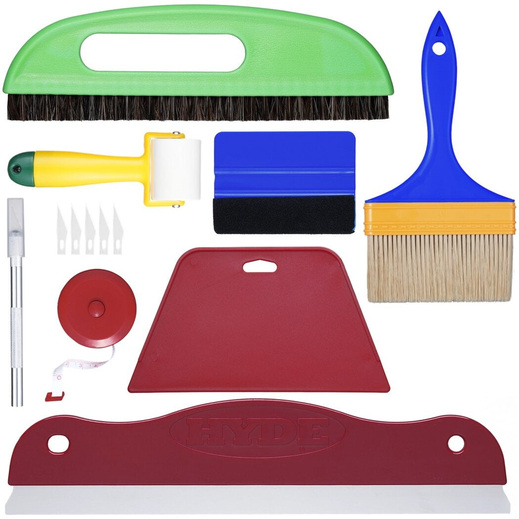 Wallpaper Smoothing Tools, 13Pcs Wallpaper Paste Tool Kit, Includes