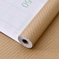 thumbnail image 1 of Wallpaper Textured Contact Paper (24in X 393in) Grasscloth Peel and Stick Faux Linen Wall Paper Decoration Vinyl Film Self Adhesive, 1 of 8