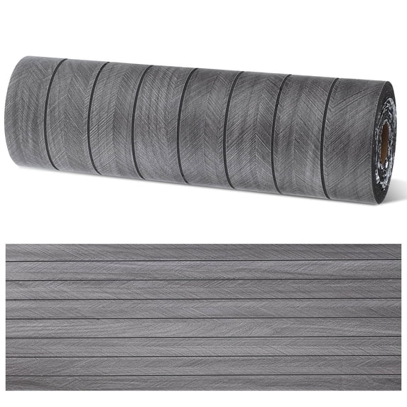 OUNONA Wood Grain Peel & Stick Wall Panels for Interior Decoration, Easy to Apply Wall Covering, Multi-Pack