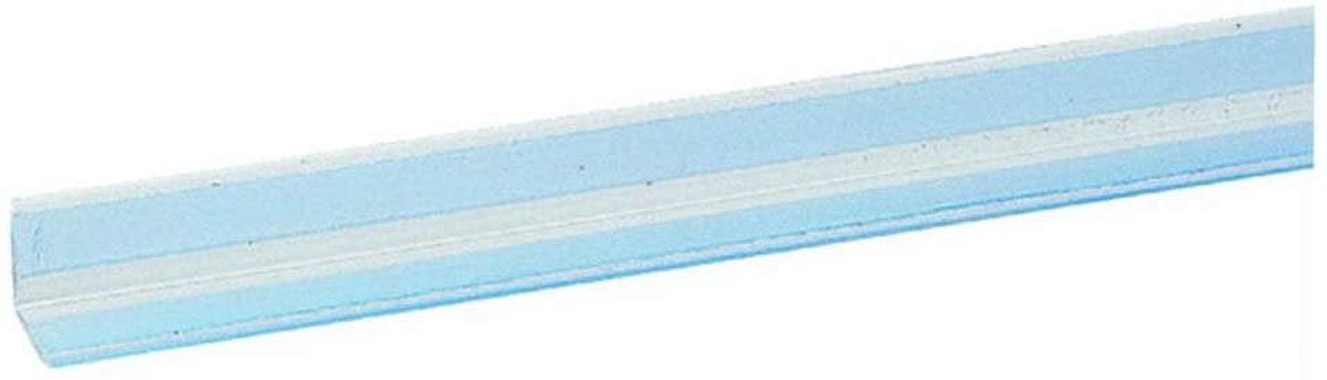 Wallprotex 11/8 In. x 4 Ft. White SelfAdhesive Corner Guard