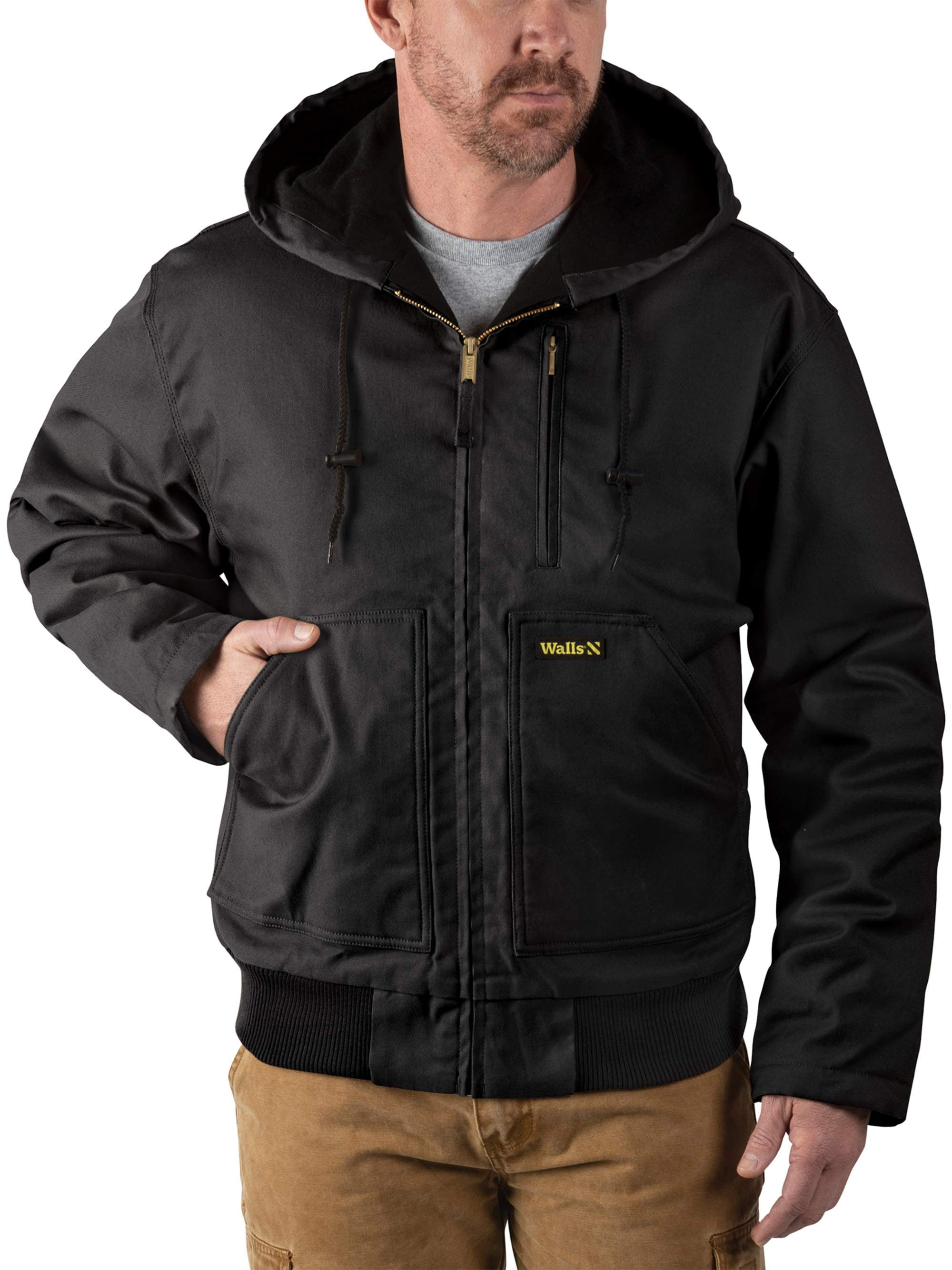 Walls Workwear Men's Insulated Flex Duck Hooded Jacket/Coat