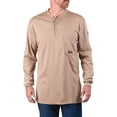 thumbnail image 1 of Walls Industries Men's Knit Long Sleeve Henley Shirt, 1 of 2