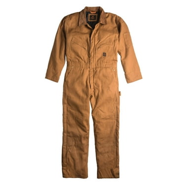 Walls Men's Zero-Zone Duck Insulated Coverall Pecan 3X-Regular
