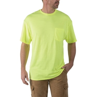 Walls Men's and Big Men's Short Sleeve Pocket Tee, 2-Pack