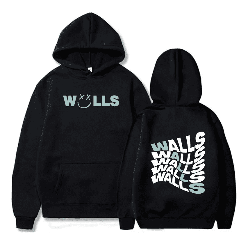 Walls Merch Louis Tomlinson Hoodie sweatshirt Autumn Winter Cool Logo fashion new Unisex Pullovers Walmart