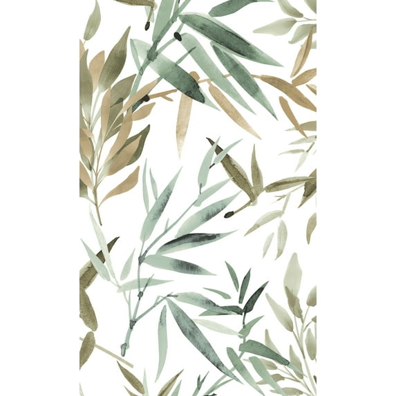 Walls Republic Forest Bamboo Leaves Tropical Wallpaper R8198