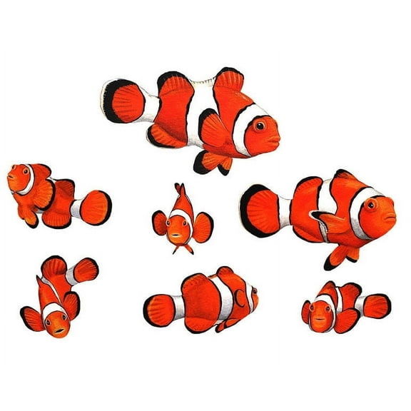 Walls of the Wild Clown Fish Wall Decal Stickers