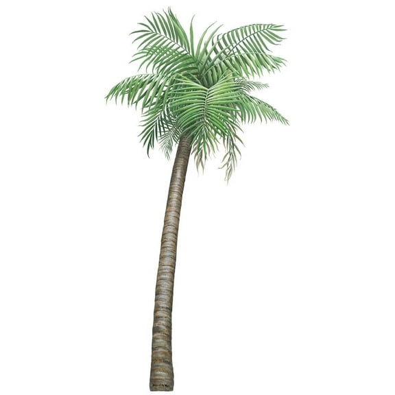 Walls of the Wild Palm Tree Wall Decal Sticker