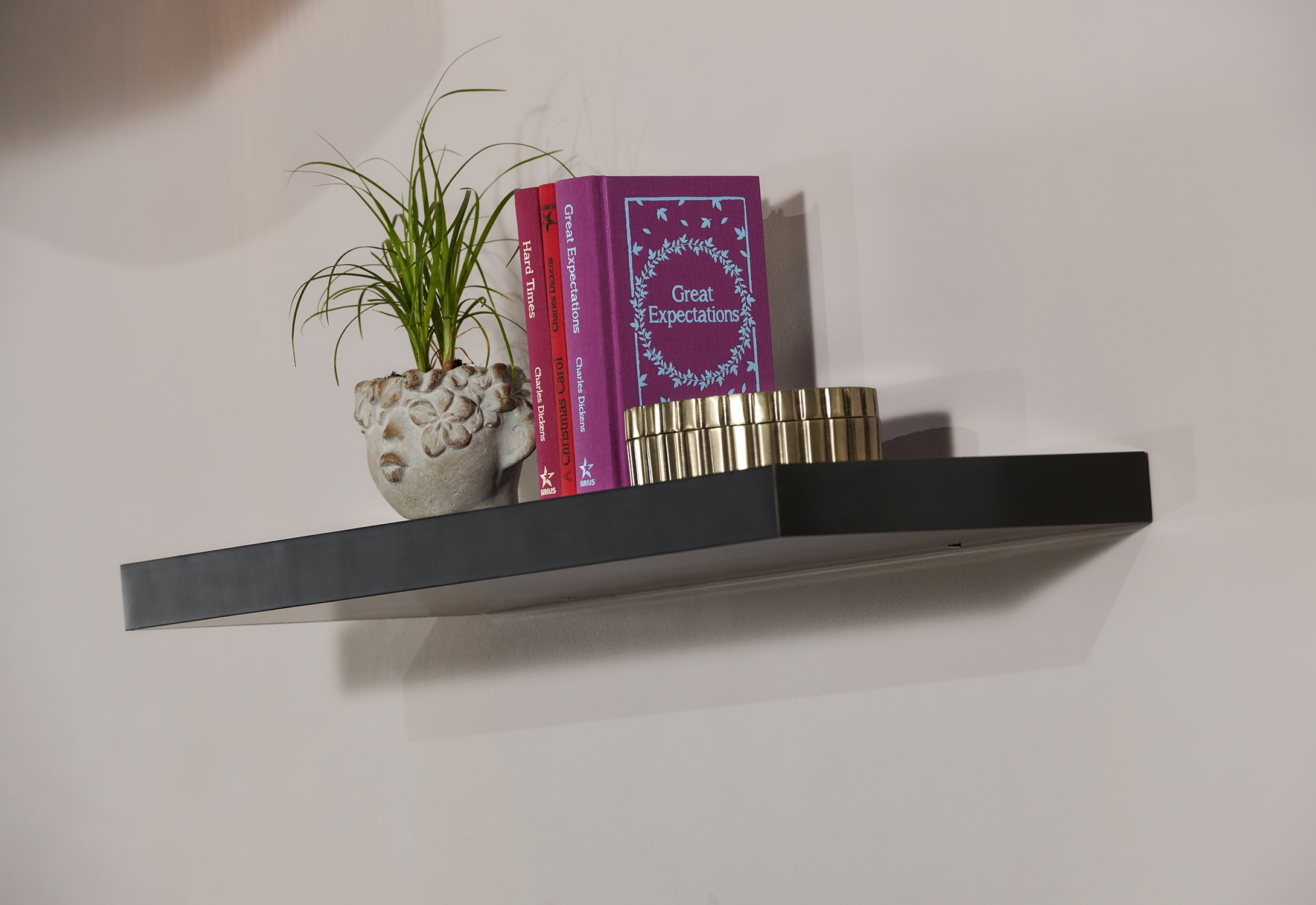 Wallscapes Avalon 10x24 Black Floating shelf