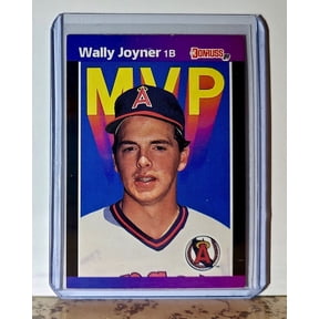 Wally Joyner 1989 Donruss MVP MLB #BC-21 Baseball Card California Angels