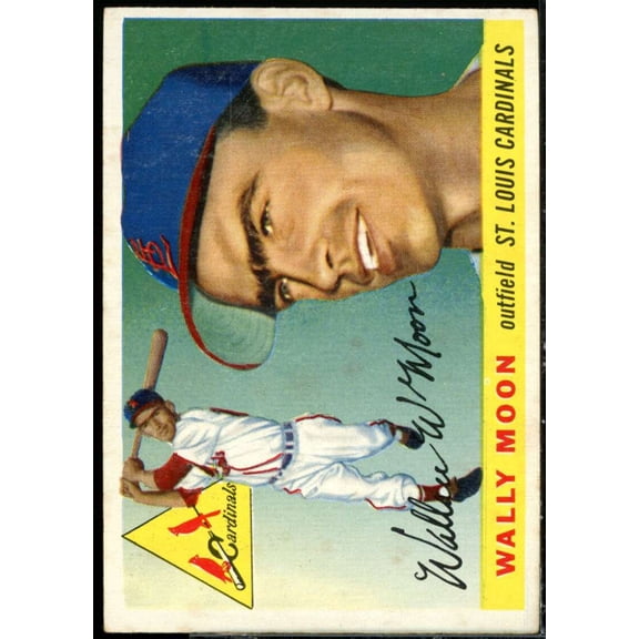 Wally Moon Card 1955 Topps #67