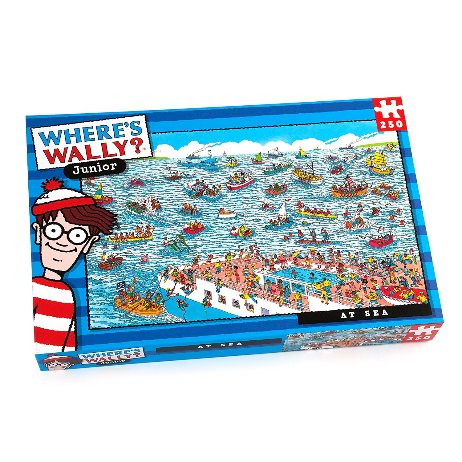Wheres Wally - At Sea 250 piece Puzzle
