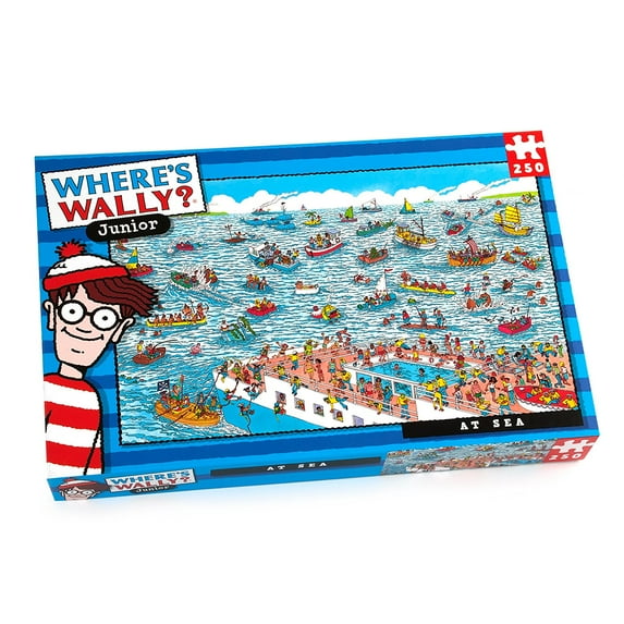 Wheres Wally - At Sea 250 piece Puzzle