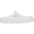 thumbnail image 1 of HEYDUDE Men Wally Slip Stretch Sox , White, 14, 1 of 6