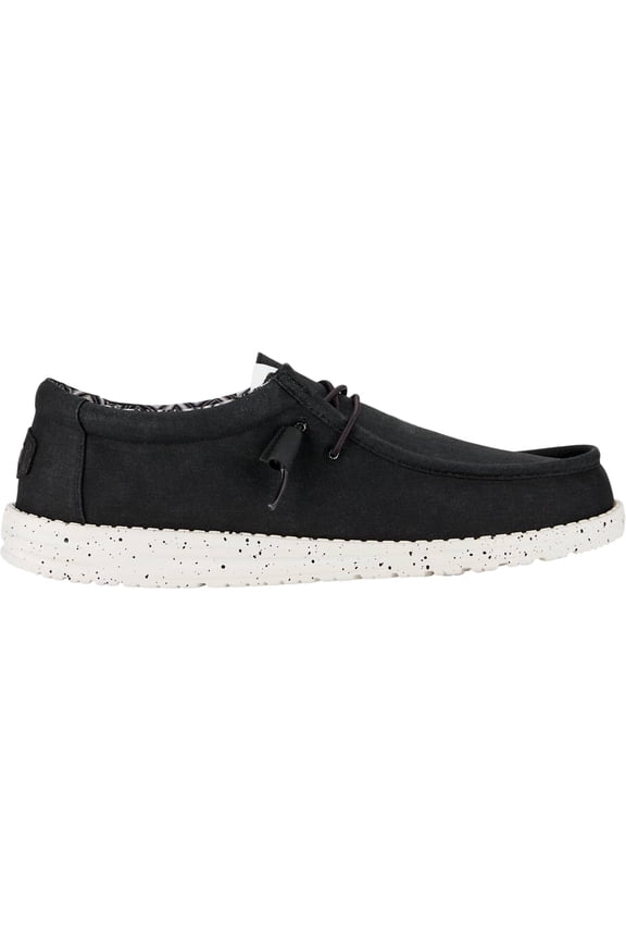 Men Wally Stretch Canvas Wide , Black, Wide 11
