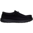 thumbnail image 1 of HEYDUDE Men Wally Work CE Slip Resistant Wide , Wide Black Mesh, 8, 1 of 6