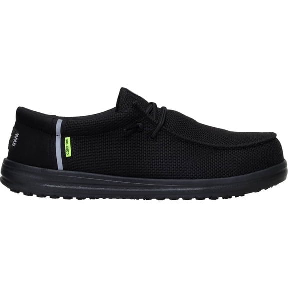 HEYDUDE Men Wally Work Comp Toe , Black, 15