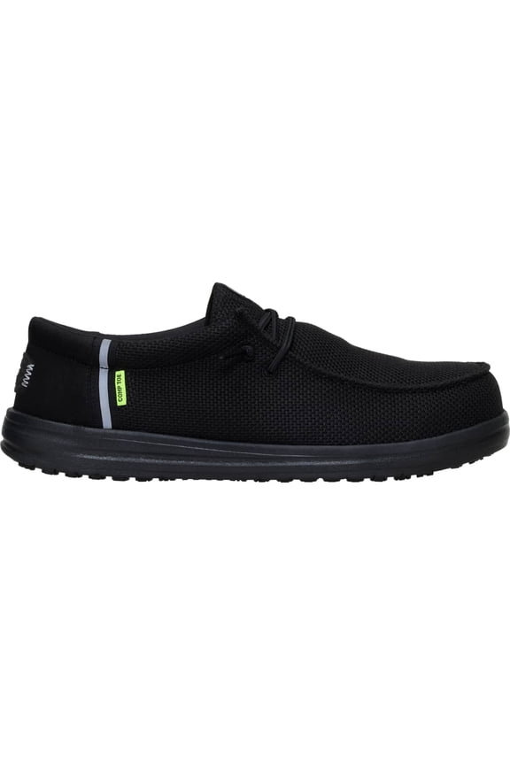 Men Wally Work Comp Toe , Comp Toe/Black, 11