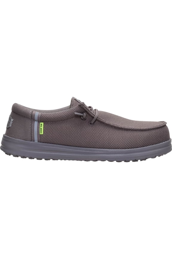 Mens Wally Work Comp Toe , Grey, 12