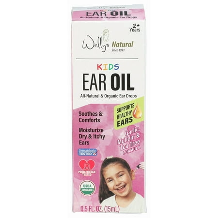 Wally’s Natural Kid’s Organic Ear Oil, 0.5 fl oz