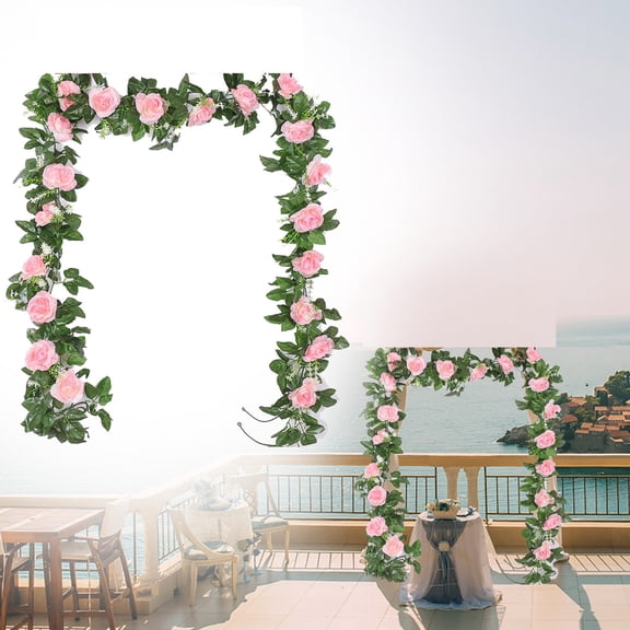Walmart+ 1*Vine, End of Year Clearance: Wisteria Flowers Artificial, Roses Vines Artificial Flowers Silk Flowers Wedding Vines Indoor Living Room Water Piping Plastic Flowers Plants