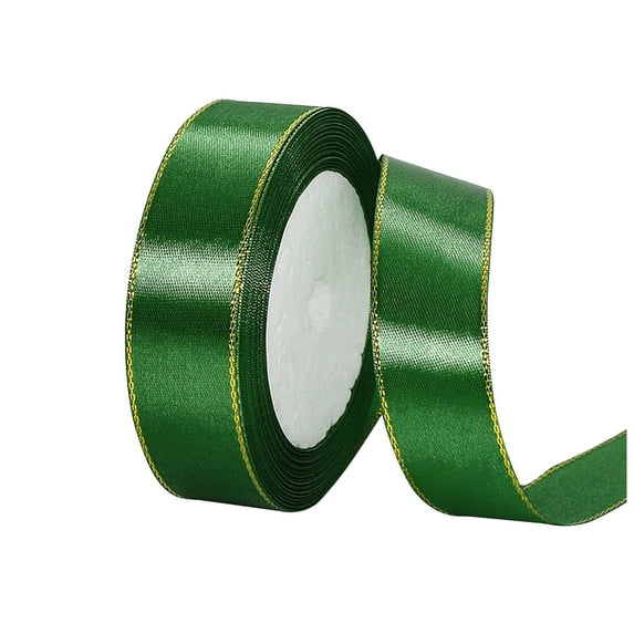 Walmart+ 1X Ribbon, End of Year Clearance: Wrapping Paper with Dogs, 25Yd Satin Ribbon 25Mm Fabric Gift Ribbon for Wedding Christmas Birthday Gift Candy Box