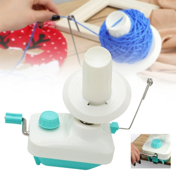 Walmart+ 1X Small Household Hand-Cranked Winding Machine, End of Year Clearance: Knitting Needles Set for Beginners, Electric Yarn for Crocheting Large Capacity Yarn for Knitting Stepless Speed